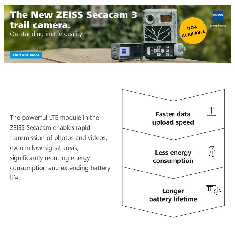 Zeiss Secacam 3 Trail Camera | Cluny Country 